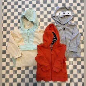 Bundle of 3 Light Spring Jackets | Size 12–18 Months